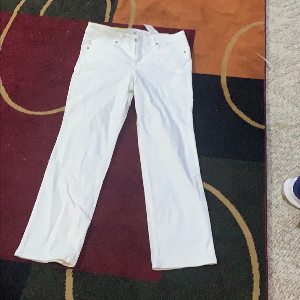 White jeans